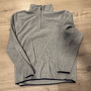 (SOLD) Men's Gray Half-Zip Sweater